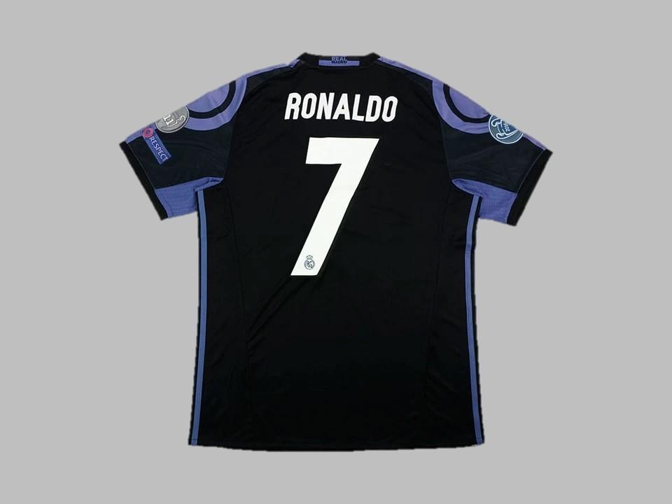 Real Madrid 2016 2017 Ronaldo 7 Ucl Away Shirt