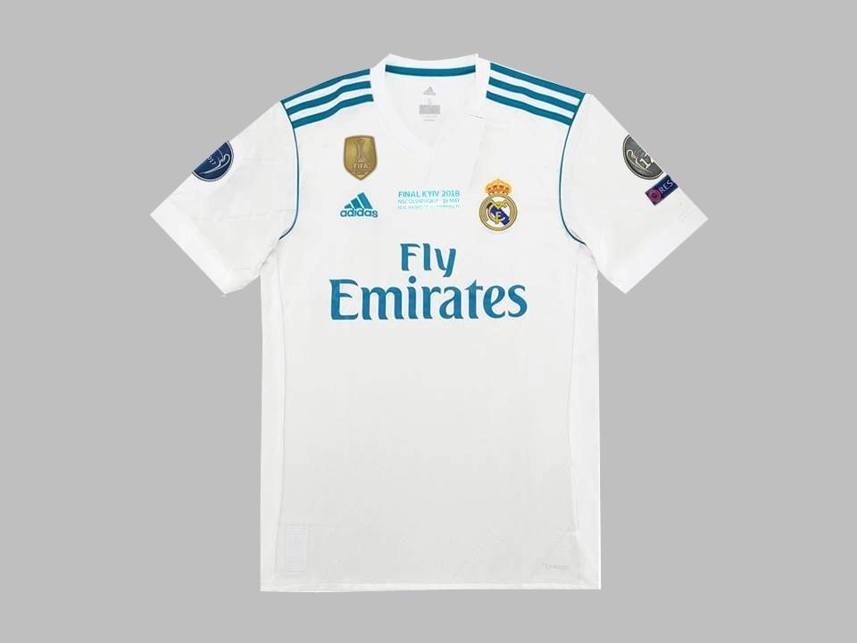 Real Madrid 2017 2018 Home Shirt