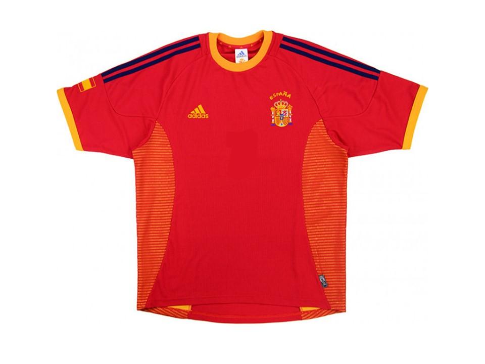 Spain 2002 World Cup Home Football Shirt