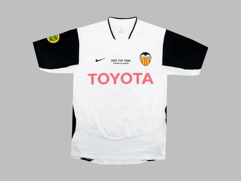 Valencia 2003 2004 Uefa Cup Final Shirt