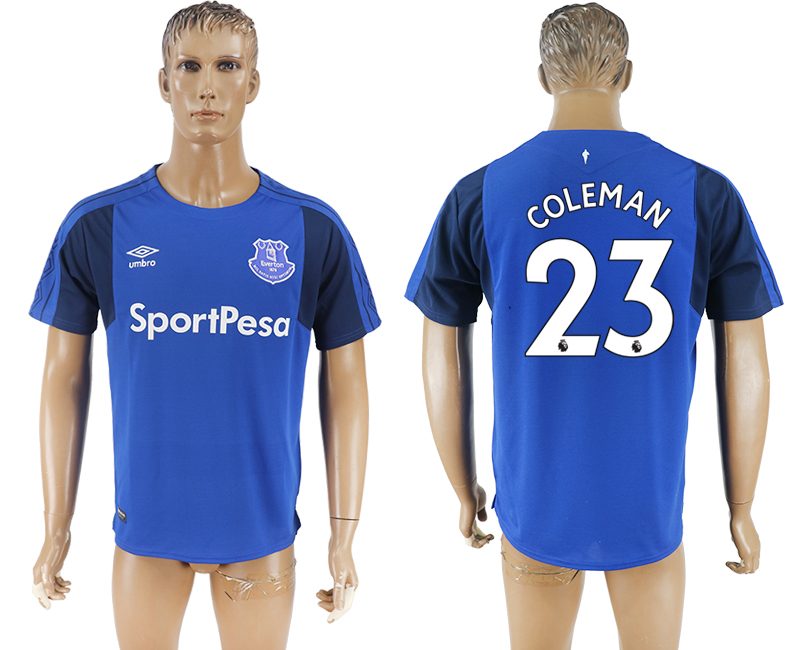 2017-2018 Everton COLEMAN #23 FOOTBALL JERSEY