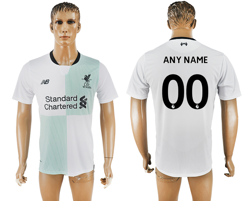 2017-2018 Liverpool FOOTBALL JERSEY WHITE