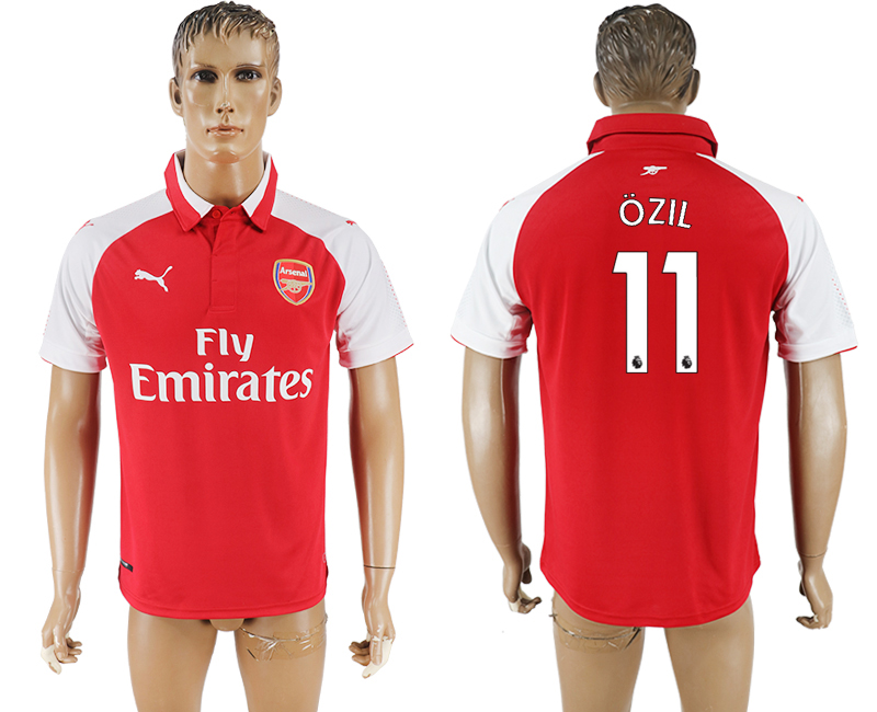 2017-2018 football jersey Arsenal OZIL #11