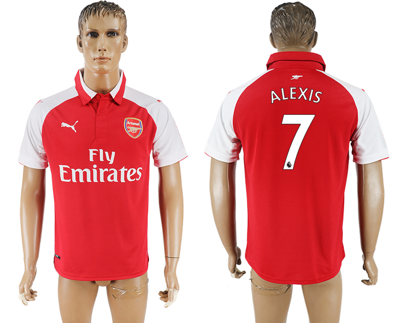 2017-2018 football jersey  Arsenal ALEXIS #7