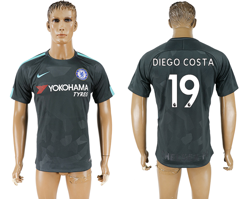 2017-2018 Chelsea Football Club DIEGO COSTA #19 football jersey