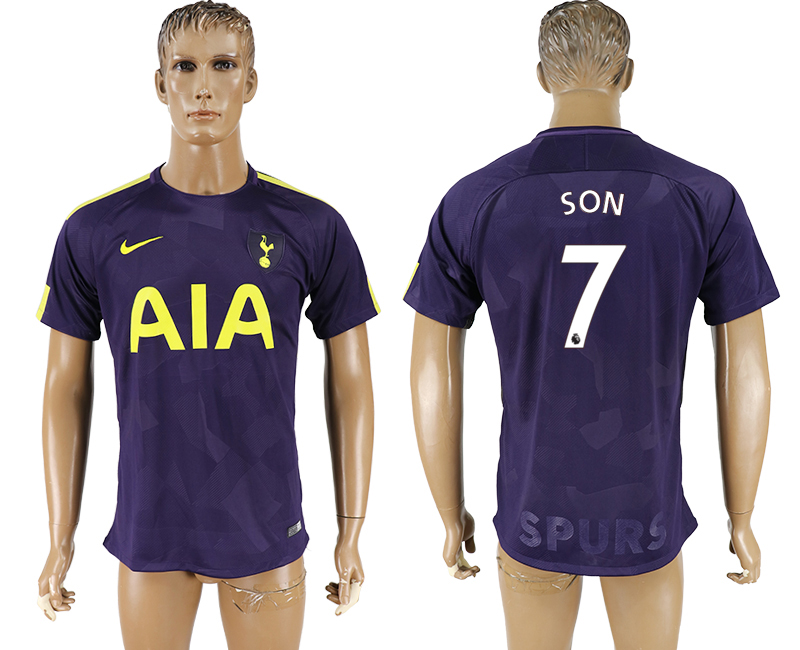 2017-2018 Tottenham Hotspur Football Club SON #7 football jersey