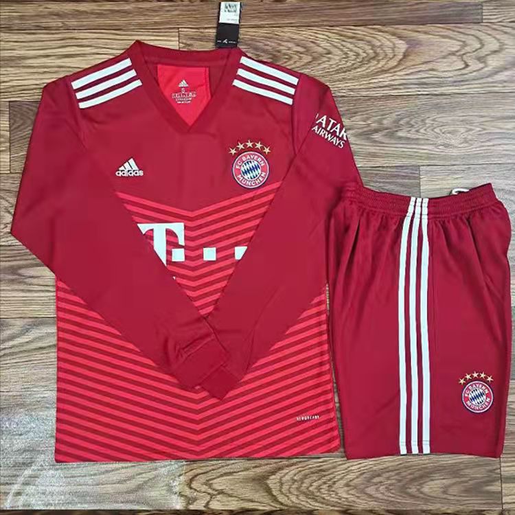 Bayern Munchen Home Shirt 2020/21 Long Sleeves
