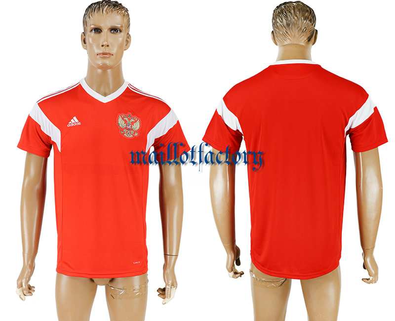 2018 Russia football jersey RED