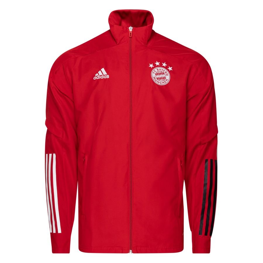 Bayern Munchen Jacket Tracksuit Presentation - True Red/Black
