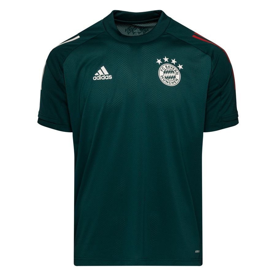Bayern Munchen Training T-Shirt Tracksuit - Rich Green/True Red