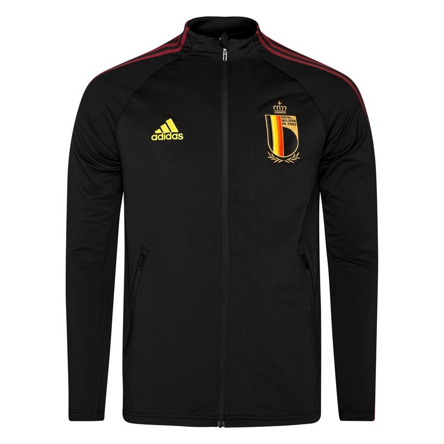 Belgium Jacket Tracksuit Anthem EURO 2020 - Black