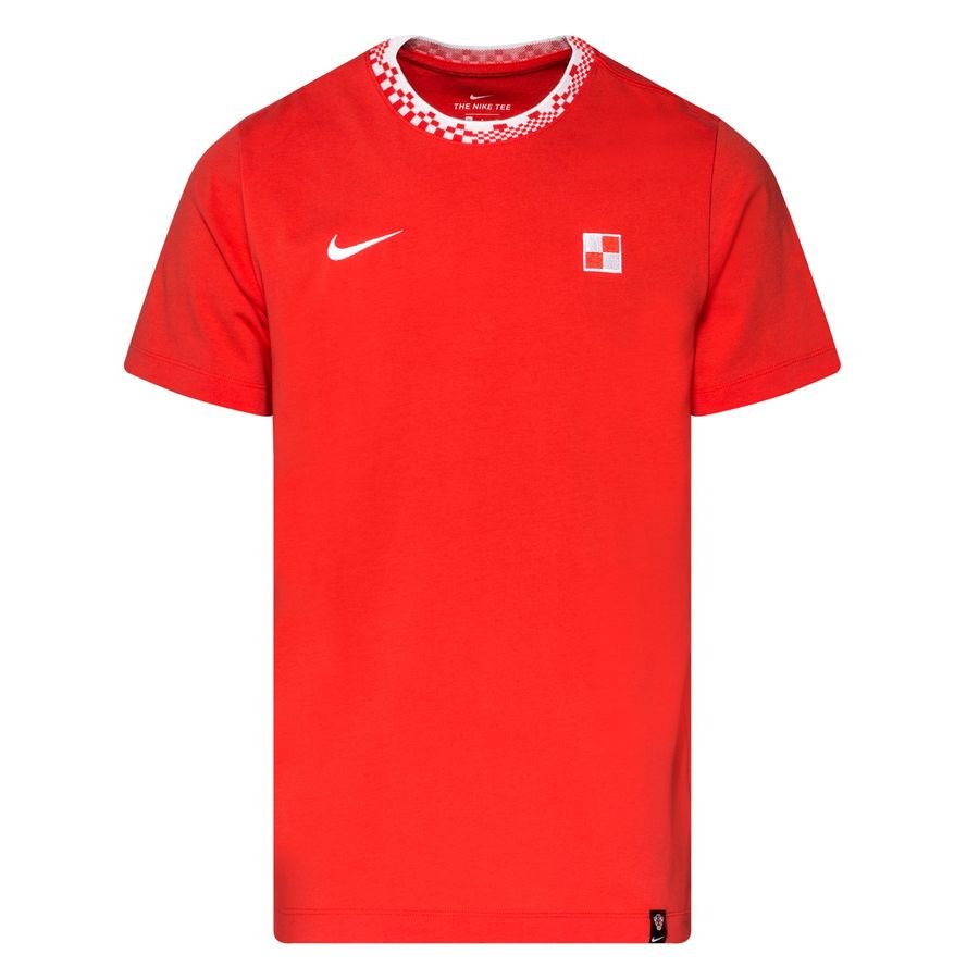 Croatia T-Shirt Travel EURO 2020 - Light Crimson