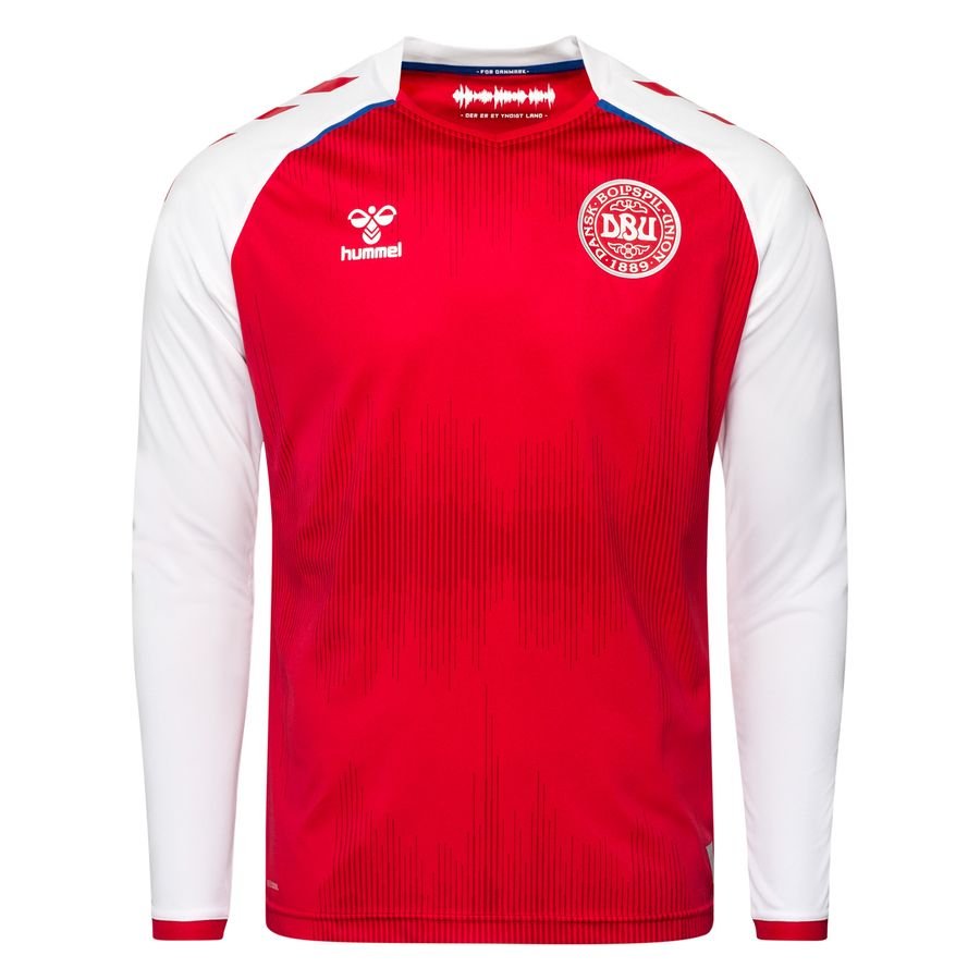 Denmark Home Shirt EURO 2020 Long Sleeves