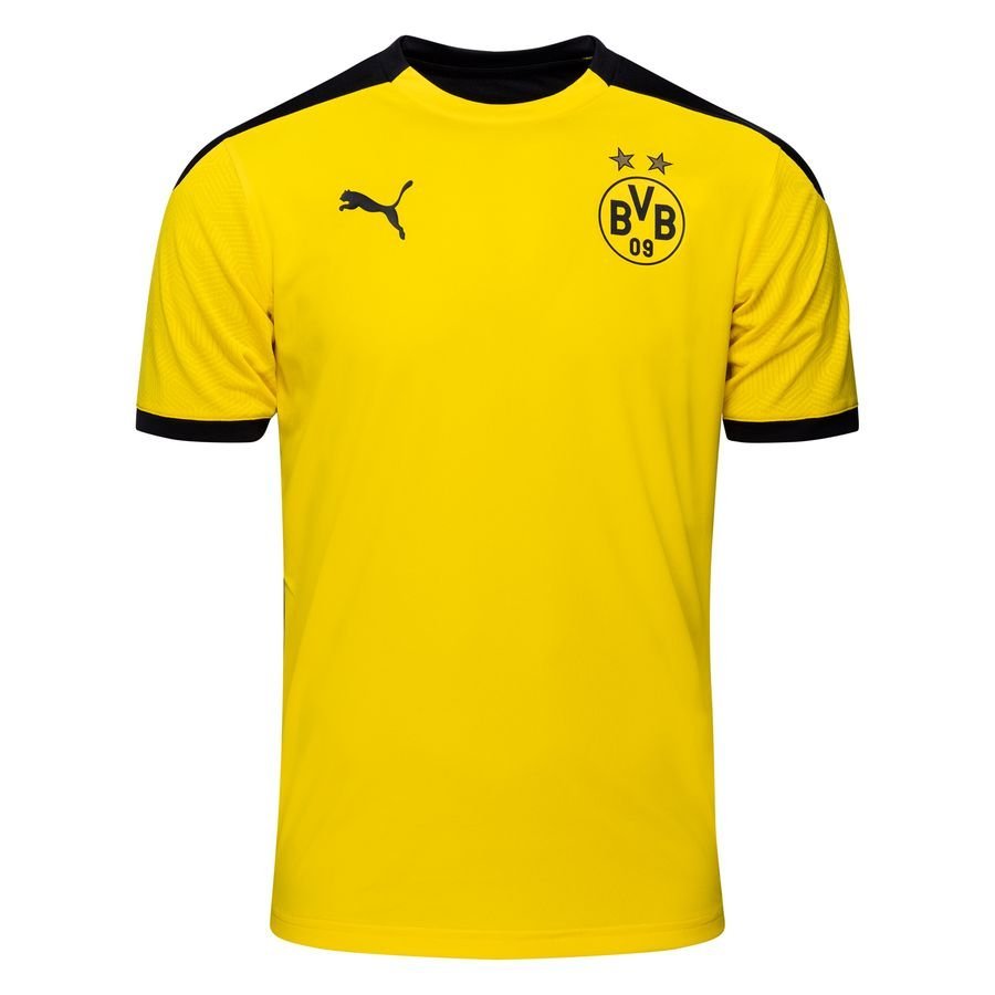 Dortmund Training T-Shirt Tracksuit - Cyber Yellow Black Kids