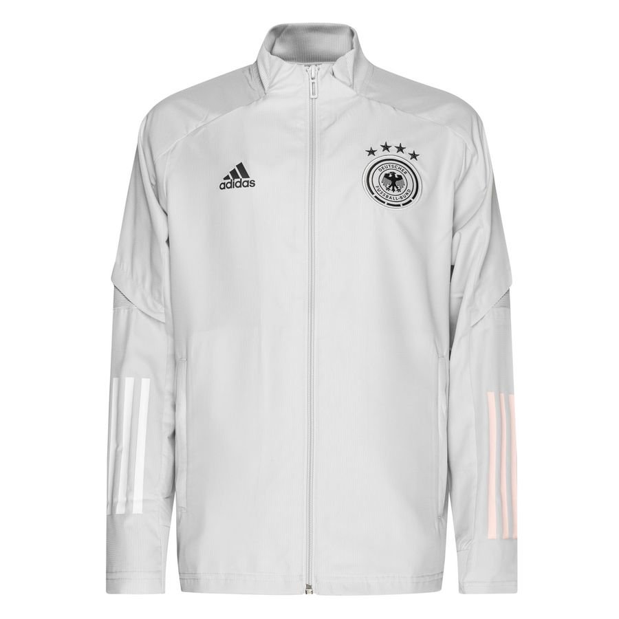 Germany Jacket Presentation EURO 2020 - Light Grey/White Kids-Kit