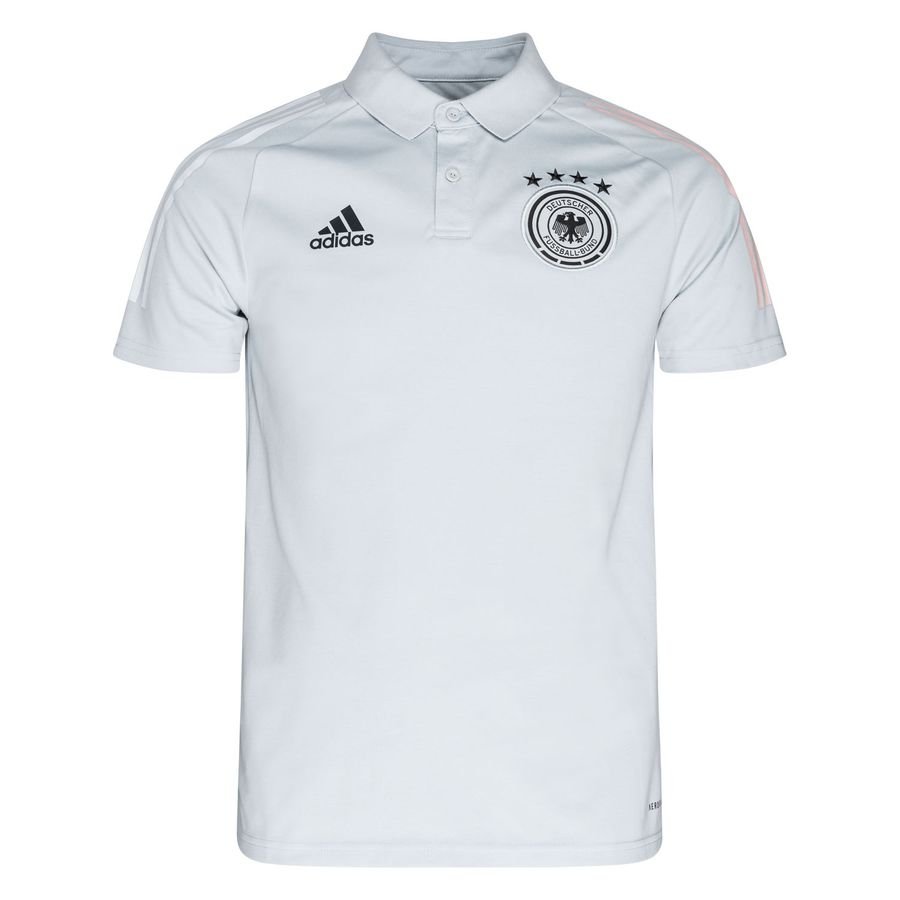 Germany Polo EURO 2020 - Grey/Black