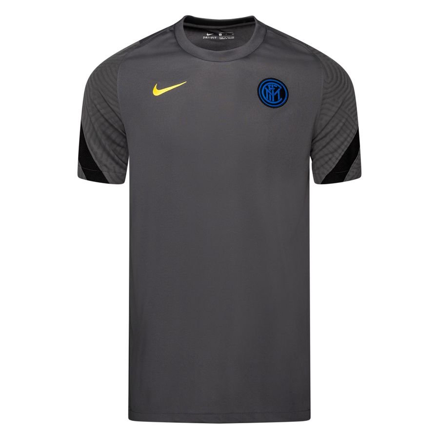 Inter Training T-Shirt Tracksuit Breathe Strike - Dark Grey/Black/Tour Yellow