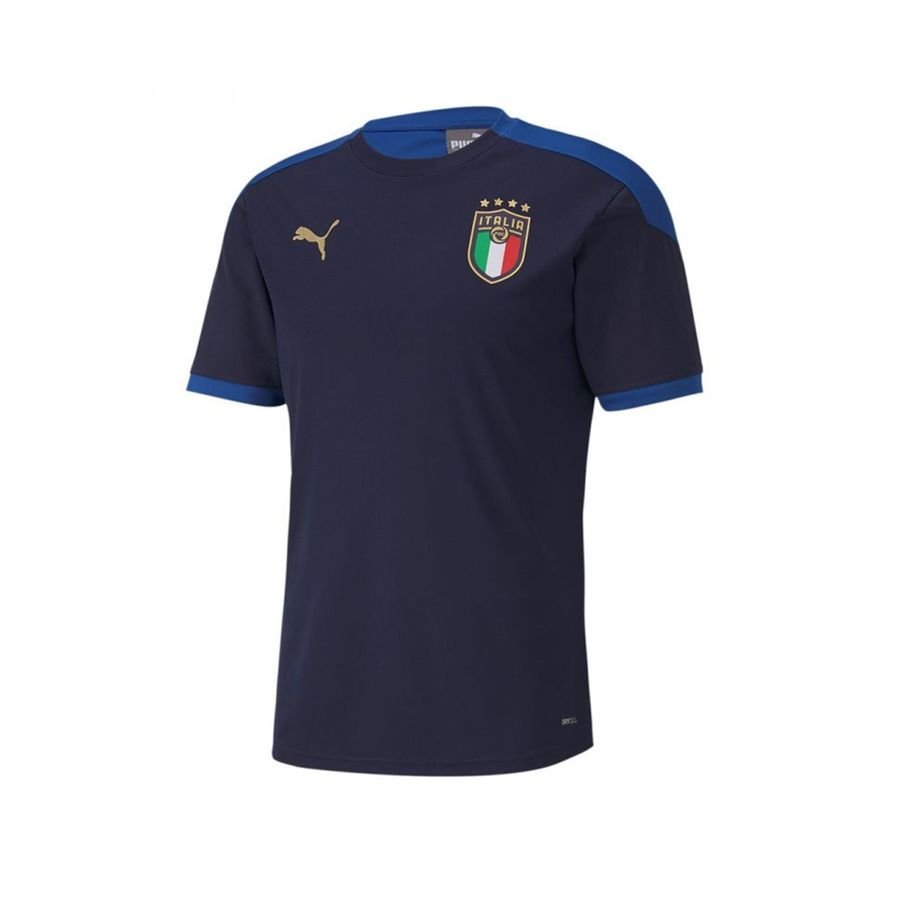 Italy Training T-Shirt Tracksuit EURO 2020 - Peacoat/Team Power Blue