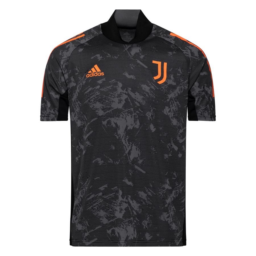 Juventus Training T-Shirt Tracksuit Ultimate EU - Black/Signal Orange