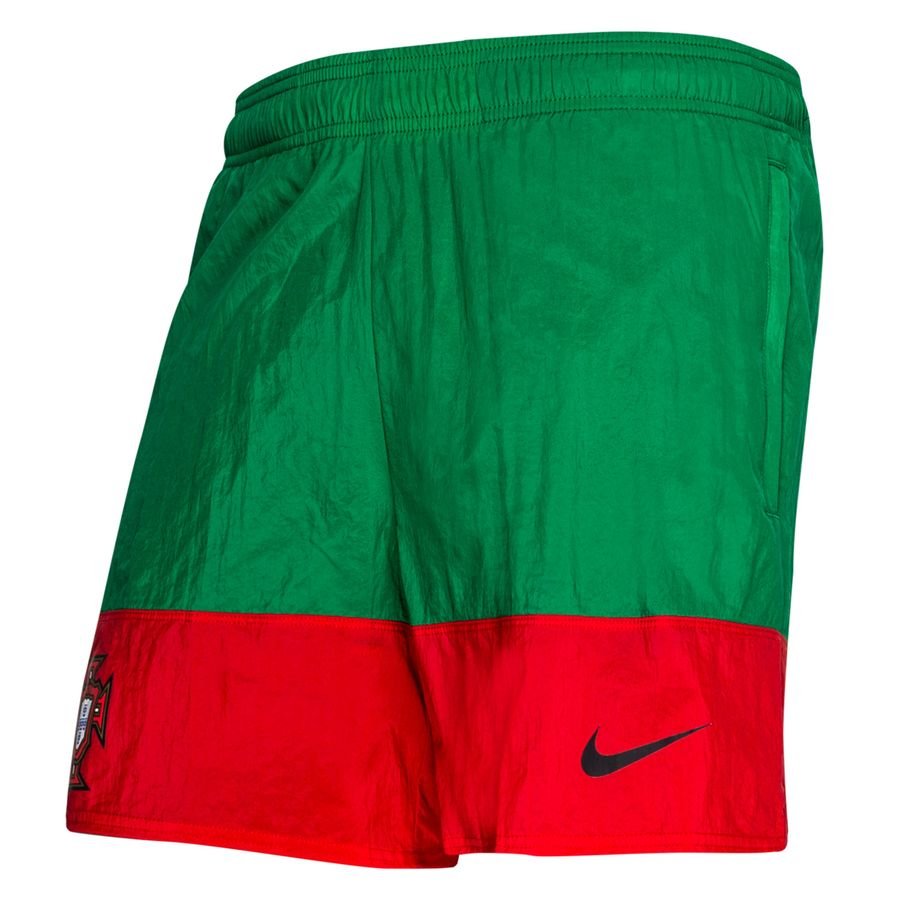 Portugal Shorts Woven EURO 2020 - Pine Green/Sport Red/Black