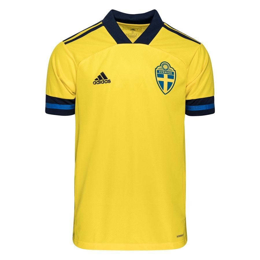 Sweden Home Shirt Kit EURO 2020 Kids