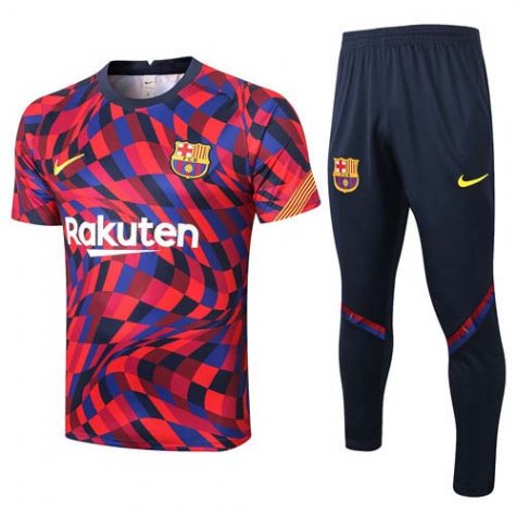 Maillot Survetement Barcelone 2020-21 Red stripes