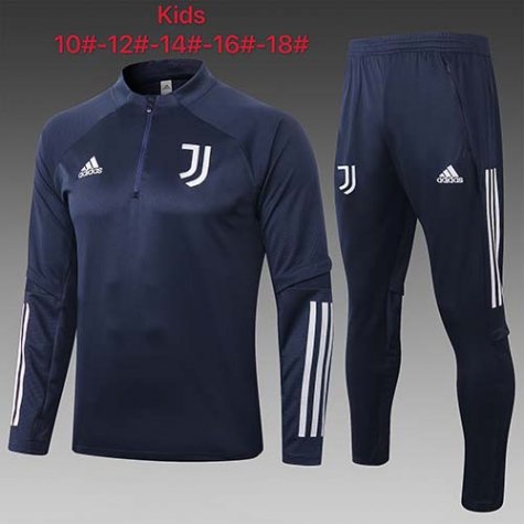 Enfant Veste Juventus 2020-21 Dark blue