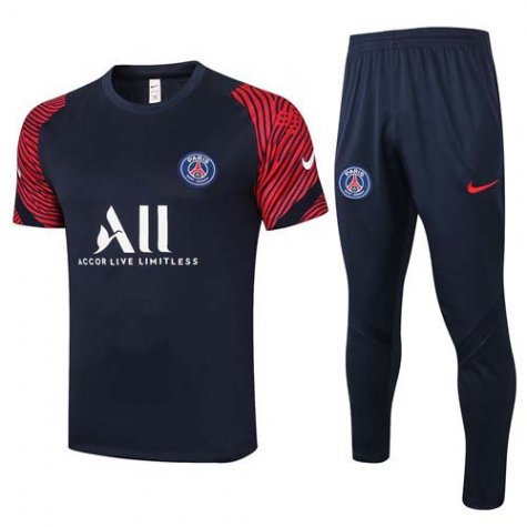 Maillot Polo PSG 2020-21 Dark blue red