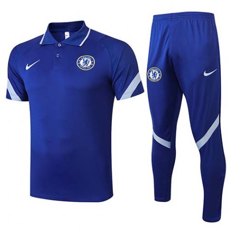 Maillot Polo Chelsea 2020-21 blue