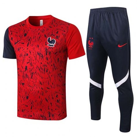Maillot Survetement France 2020-21 red