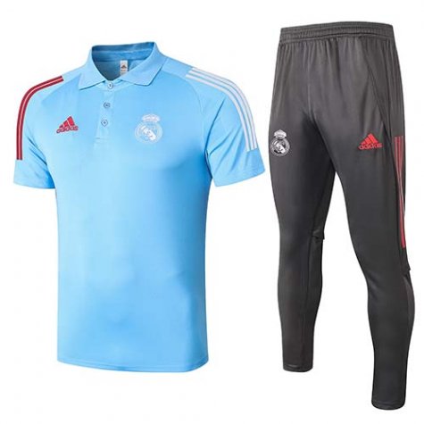 Maillot Polo Real Madrid 2020-21 sky blue
