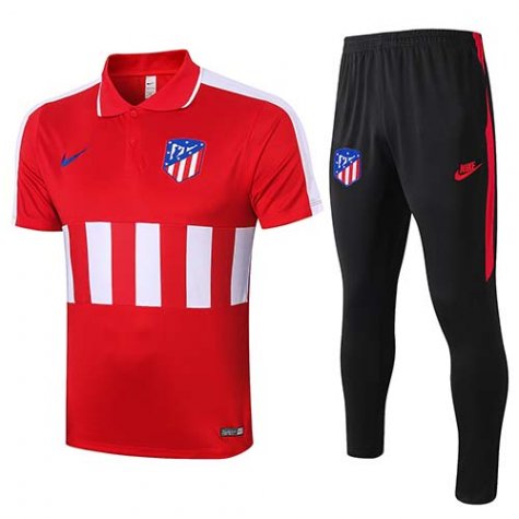 Maillot Polo Atletico Madrid 2020-21 red