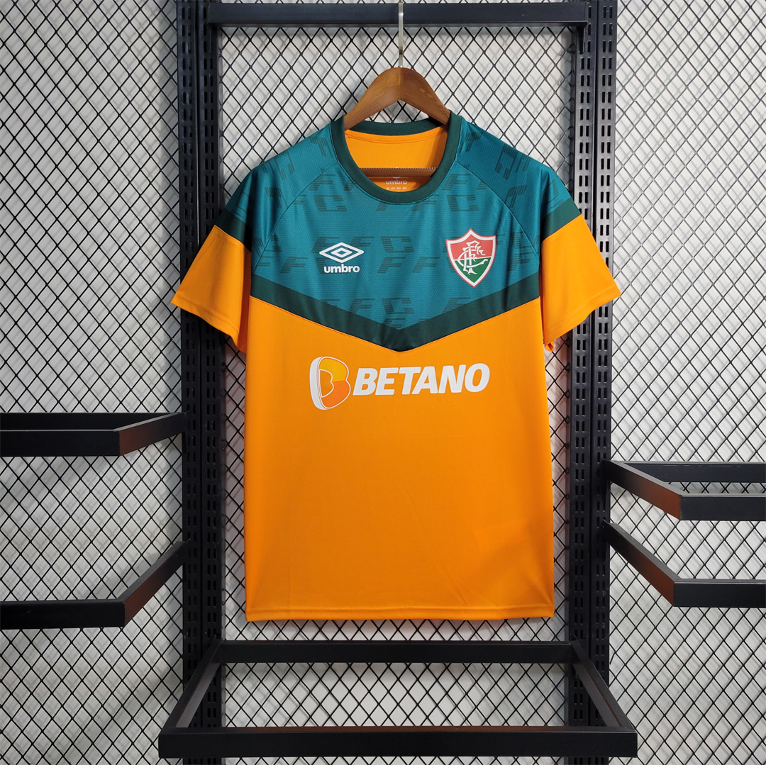 Fluminense Orange Maillot Vetements de Entrainement 2023-2024