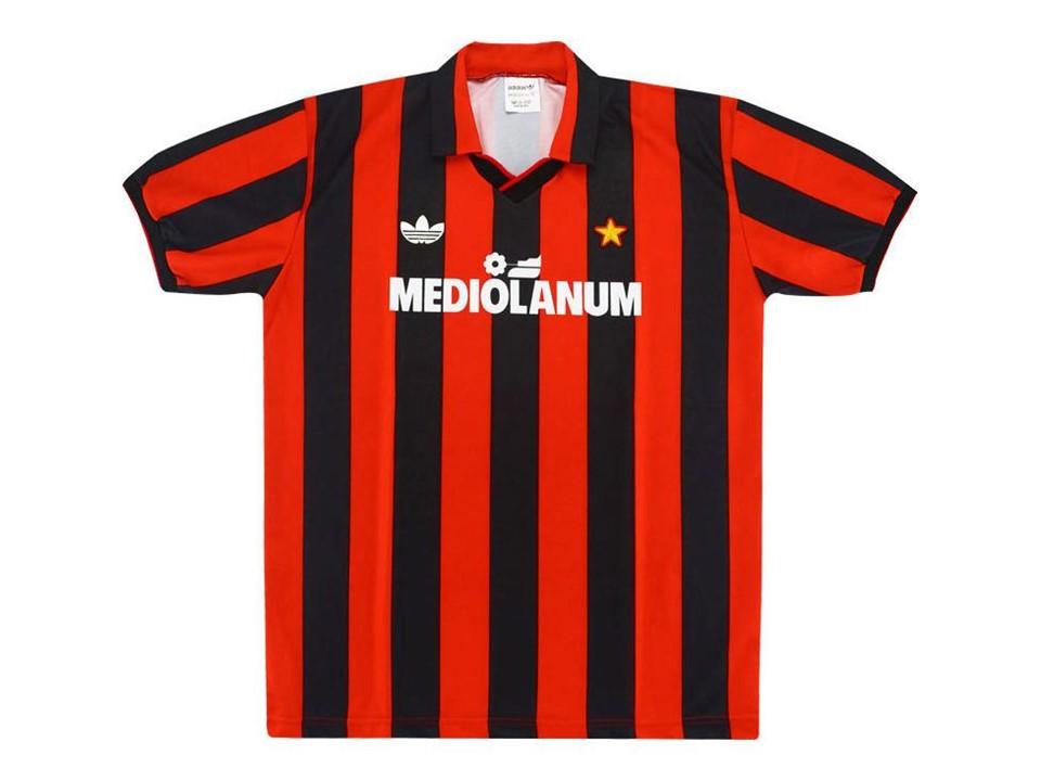 Ac Milan 1990 1991 Home Football Shirt Soccer Jersey