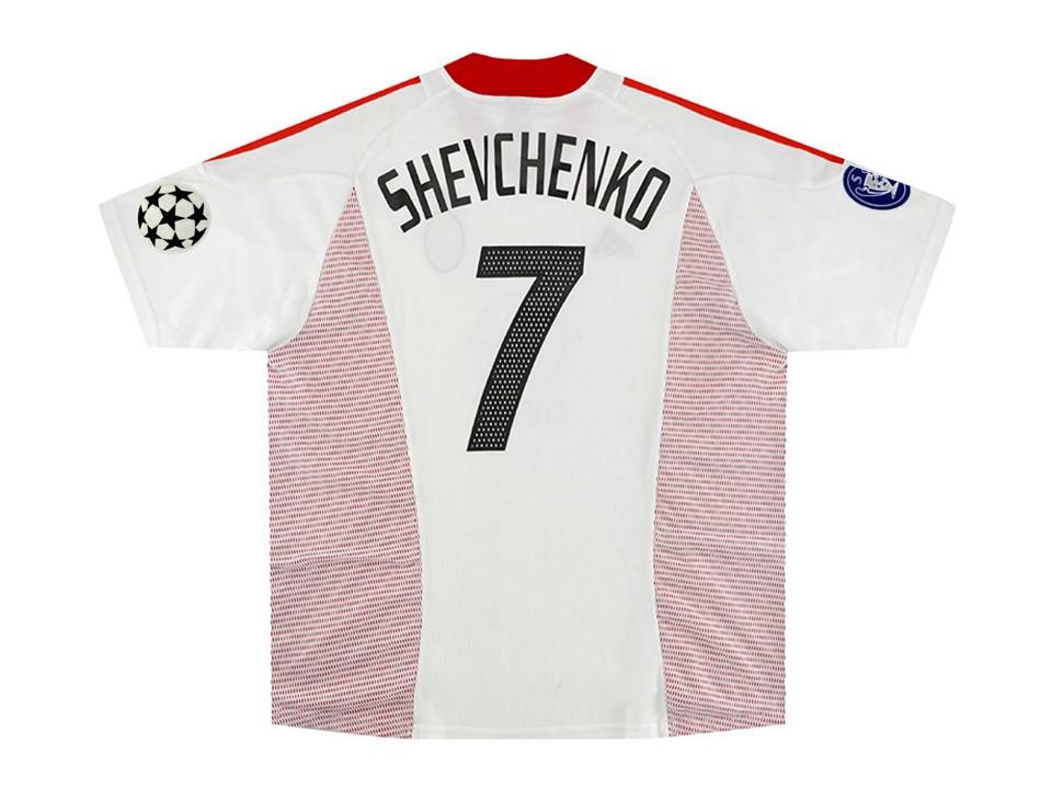 Ac Milan 2002 2003 Shevchenko 7 Away Football Shirt Soccer Jersey