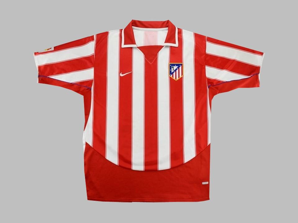 Atletico Madrid 2003 2004 Home Shirt