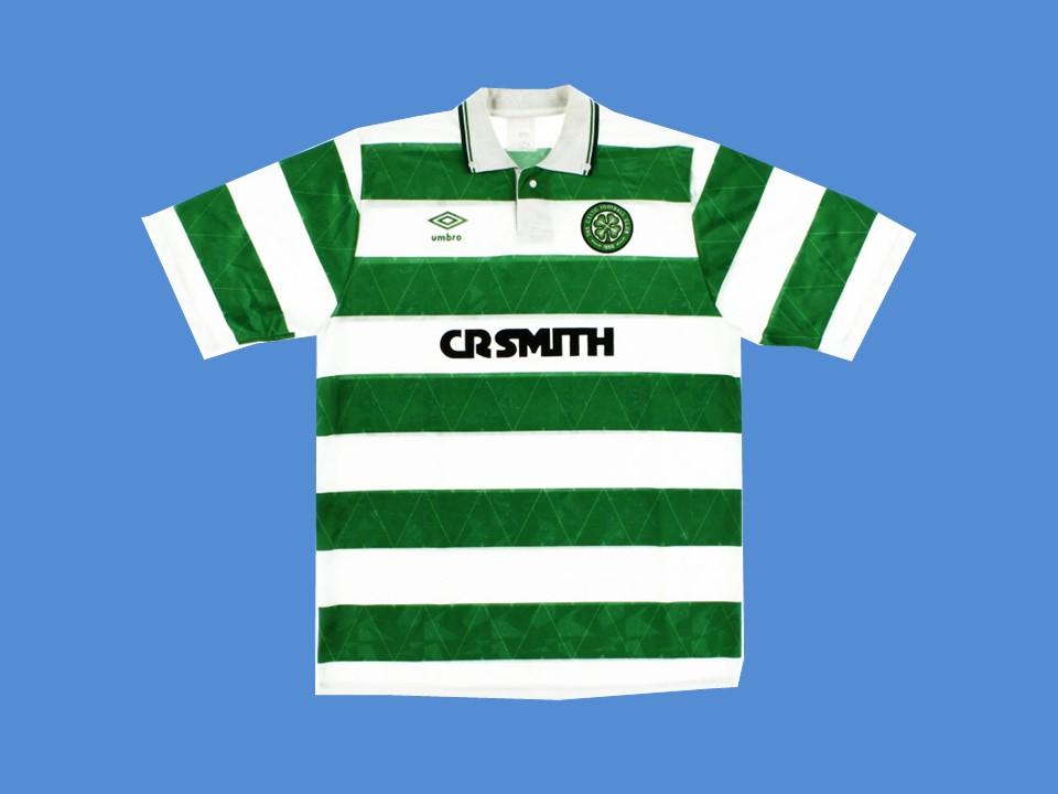 Celtic 1989 1991 Home Jersey