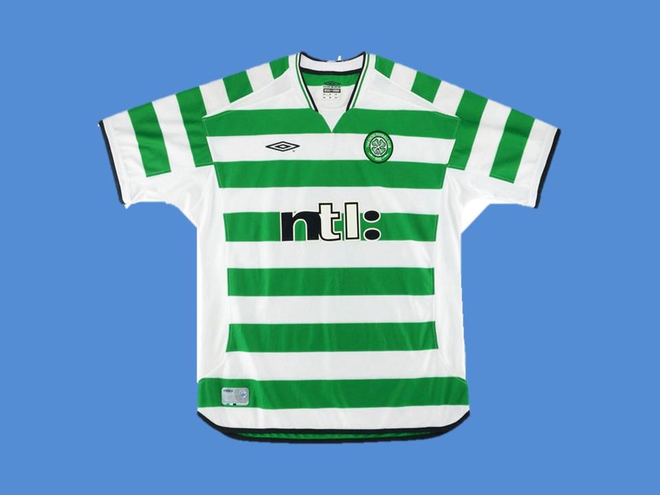 Celtic 2001 2003 Home Jersey