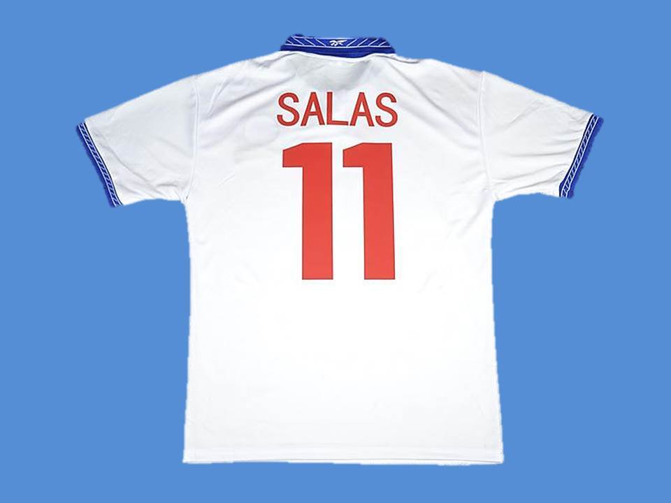 Chile 1998 World Cup Salas 11 Away Jersey