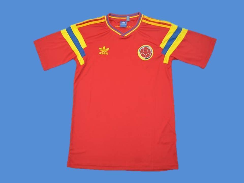 Colombia 1990 World Cup Home Jersey