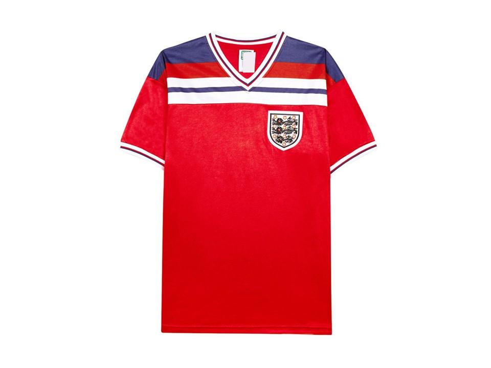 England 1982 Away Football Shirt Soccer Jersey