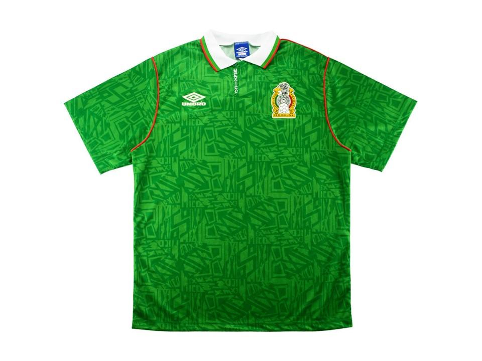 Mexico 1994 World Cup Home Football Shirt