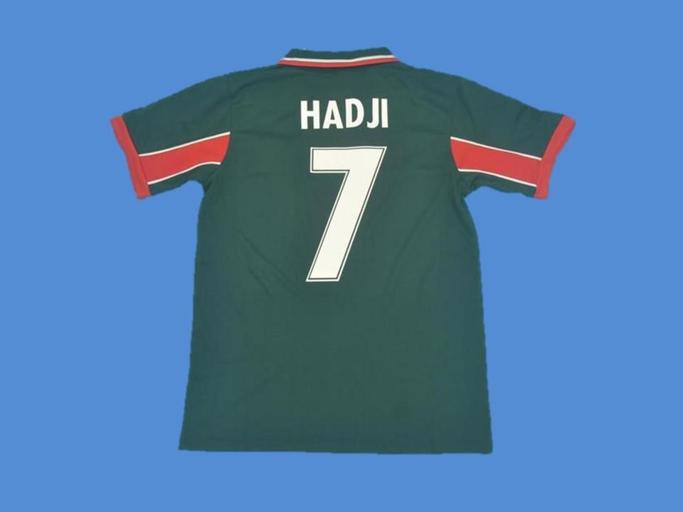 Morocco 1998 Hadji 7 World Cup Jersey