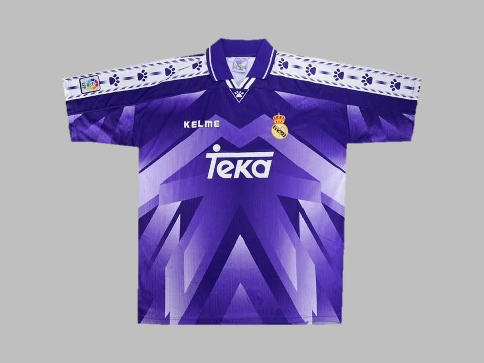 Real Madrid 1996 1997 Away Shirt
