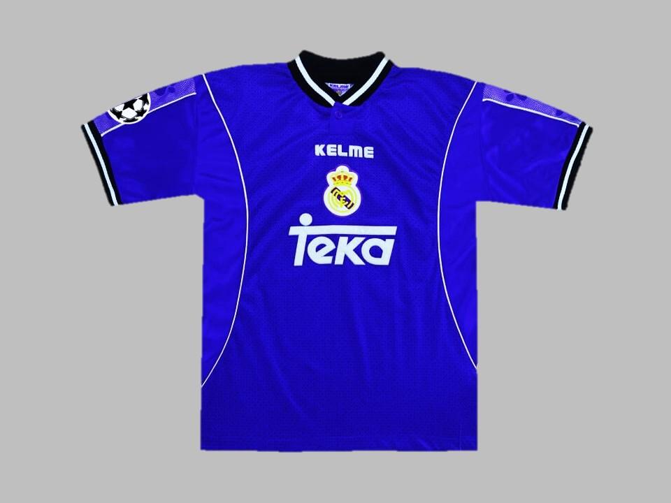 Real Madrid 1997 1998 Away Shirt