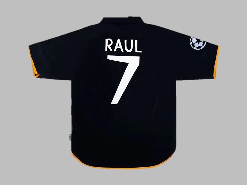 Real Madrid 1999 2000 Raul 7 Ucl Final Home Shirt