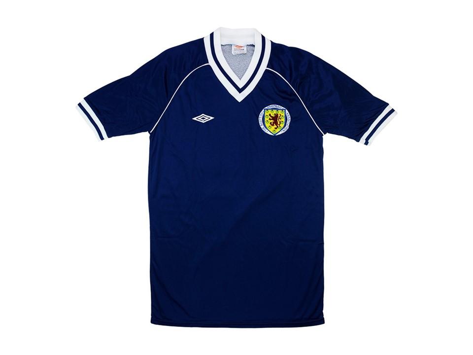 Scotland 1982 Home Football Shirt