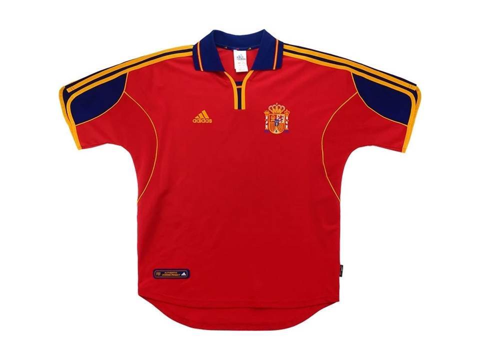 Spain 1999 2000 Home Shirt