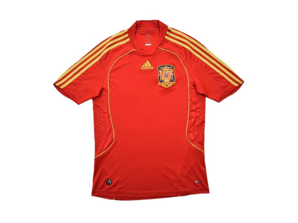 Spain 2008 Espaa Euro Cup Home Football Shirt